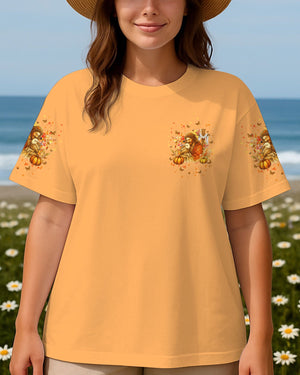 Fall For Jesus Autumn Women's All Over Print Shirt   - Tlnt2907254