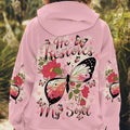 He Restores My Soul Butterfly Women's All Over Print Shirt - Tlnt1102252