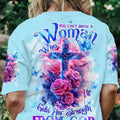 You Can't Break A Woman Cross Rose Women's All Over Print Shirt - Tltw1803242