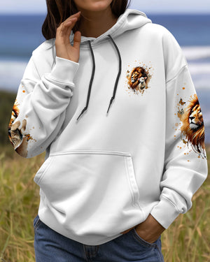 Let Your Faith Be Bigger Than Your Fear Lion Lamb Women's All Over Print Shirt - Tlnt0409252
