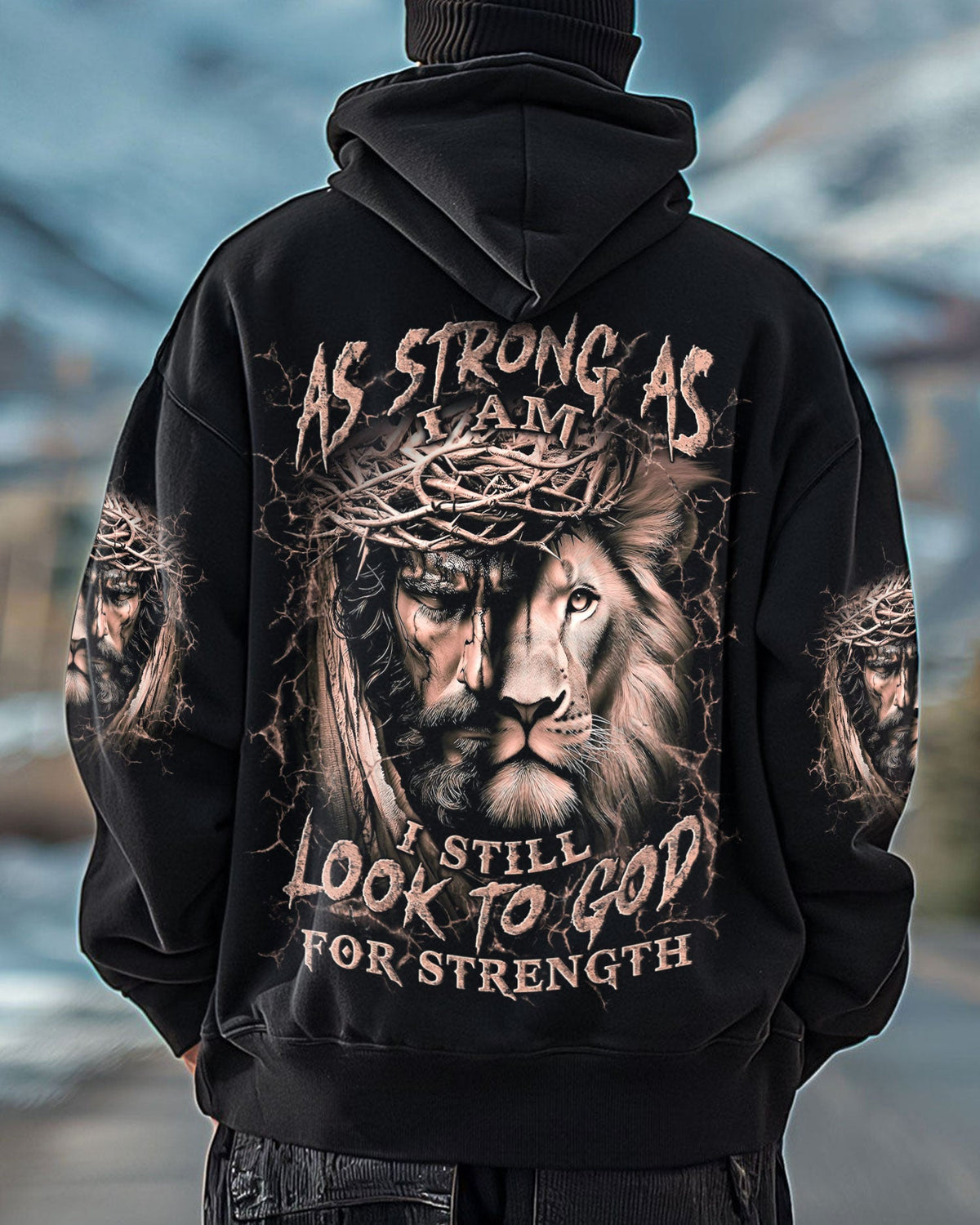 I Still Look To God For Strength Men's All Over Print Shirt - Yhln1501252