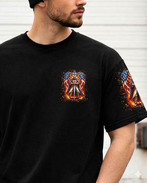 A Warrior Of Christ Wings Men's All Over Print Shirt   - Tlhn1603261
