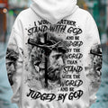 I Would Rather Stand With God Men's All Over Print Shirt  - Tltr0411244