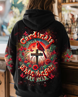 Cardinals Appear When Angels Are Near Women's All Over Print Shirt - Tltr0201252