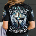 The Safest Place Women's All Over Print Shirt - Tytd1207231