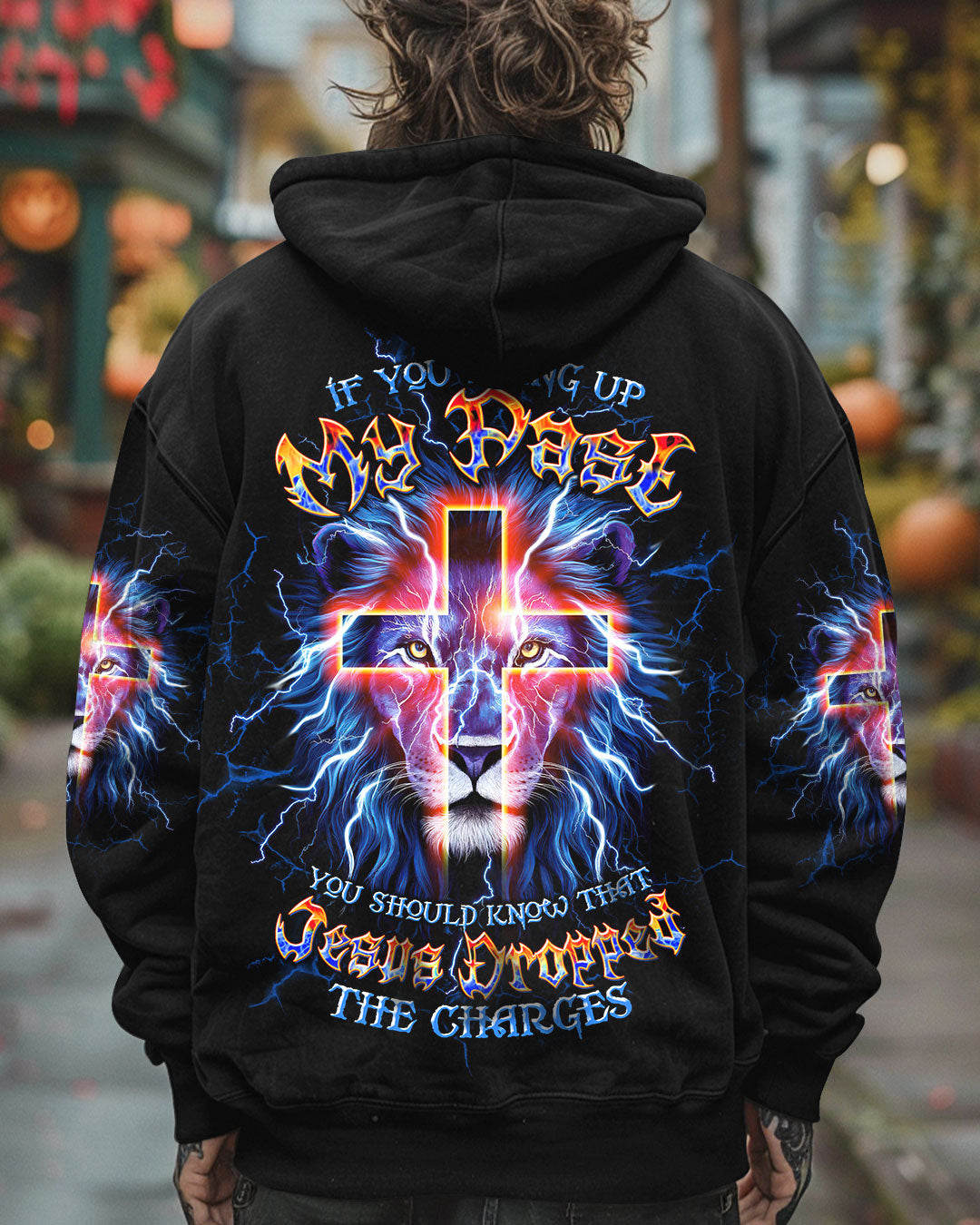 Jesus Dropped The Charges Lion Men's All Over Print Shirt - Tltw1309241