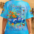 Jesus Take The Wheel Women's All Over Print Shirt - Yhlt1706253