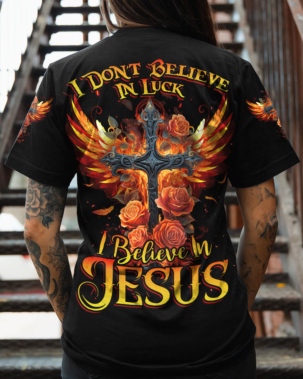 I Believe In Jesus Women's All Over Print Shirt - Tytd2906231