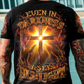 Even In The Darkness Men's All Over Print Shirt - Yhln0608244