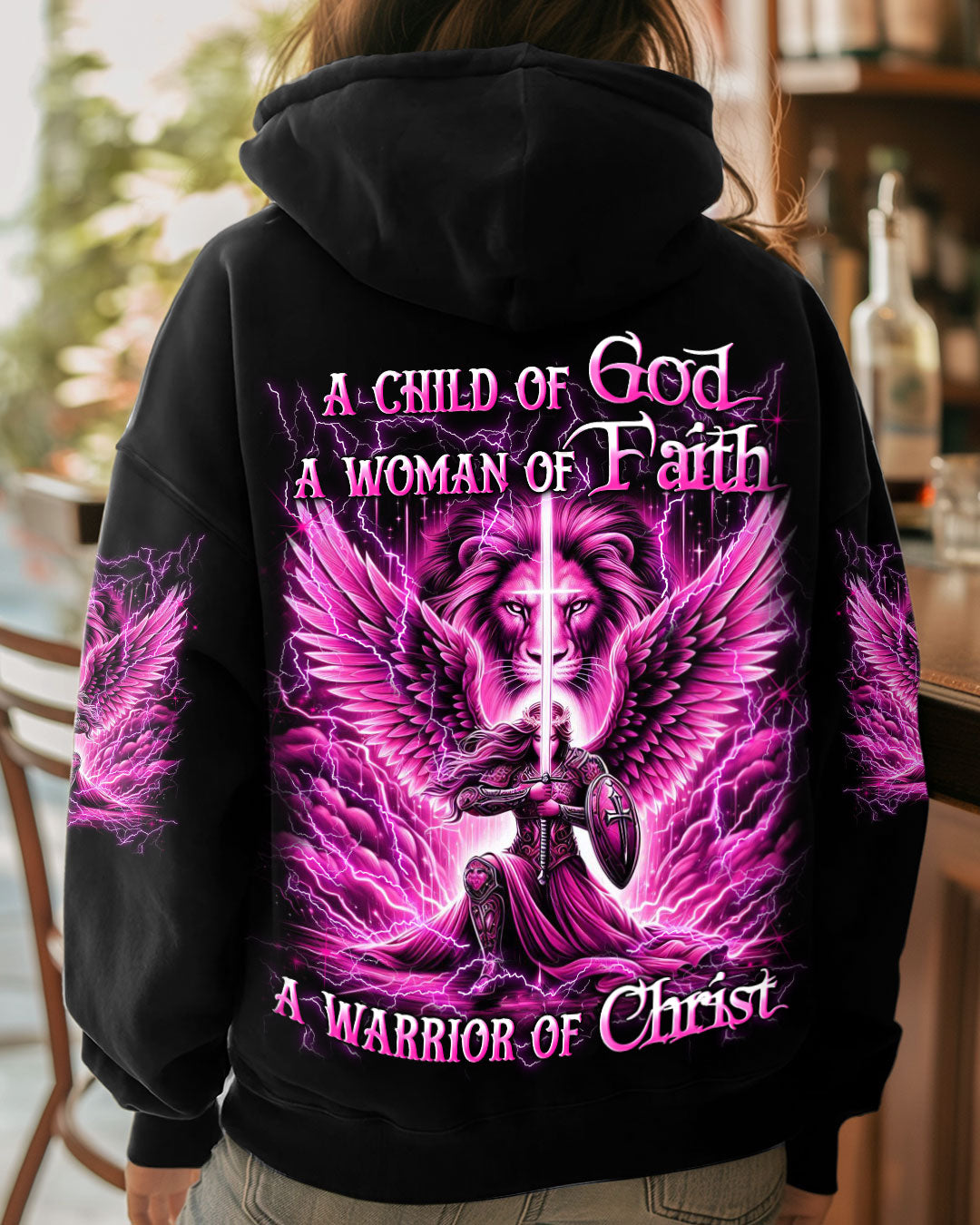 A Child Of God A Woman Of Faith Women's All Over Print Shirt - Yhln2011243