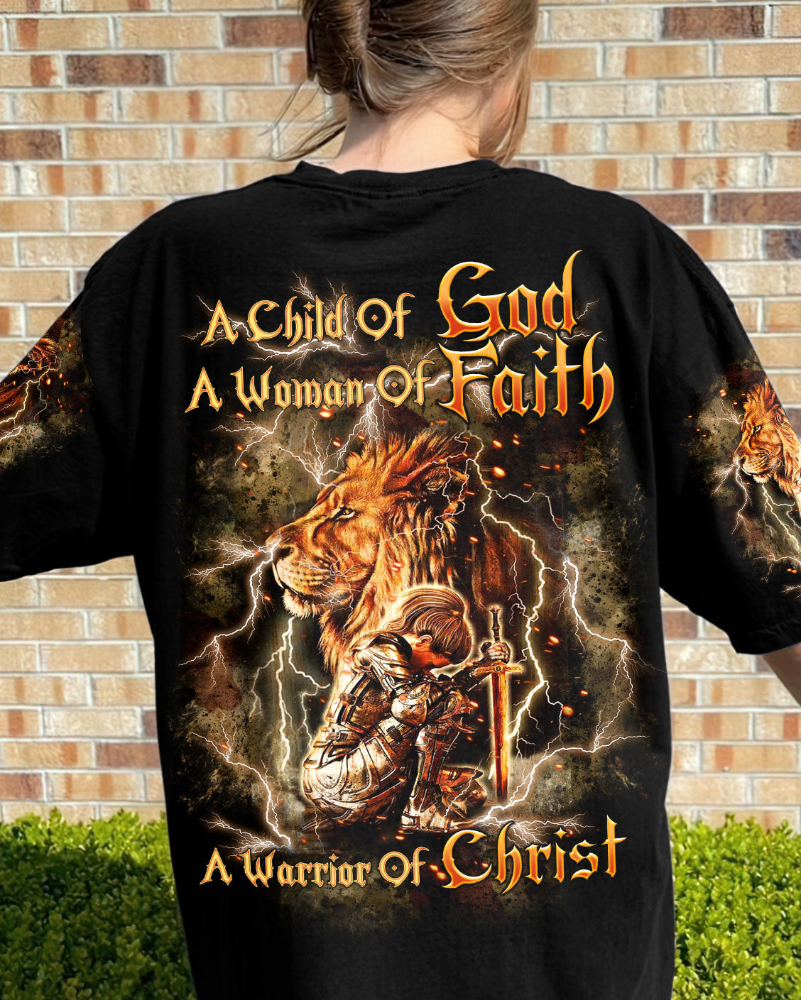 A Child Of God A Woman Of Faith Women's All Over Print Shirt - Tltr0608242