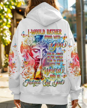I Would Rather Stand With God Women's All Over Print Shirt - Tlnt1709243