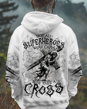 Not All Superheroes Wear Capes Mine Wore A Cross Men's All Over Print Shirt  - Tltr3110241