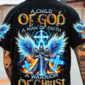 A Warrior Of Christ Men's All Over Print Shirt - Tltr0407243