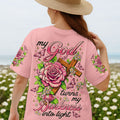 My God Turns My Darkness Into Light Women's All Over Print Shirt - Tltr0906252