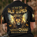 I Can Do All Things Lion Wings Men's All Over Print Shirt  - Tlnt2603252