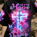 All My Hope Is In Jesus Women's All Over Print Shirt - Tlnt1503245