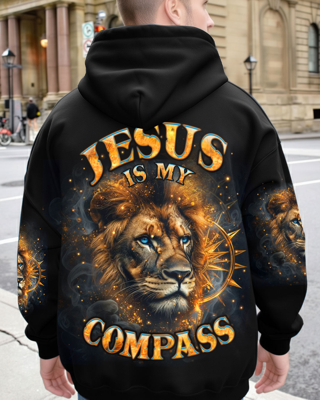 Jesus Is My Compass Men's All Over Print Shirt - Yhhn3001261