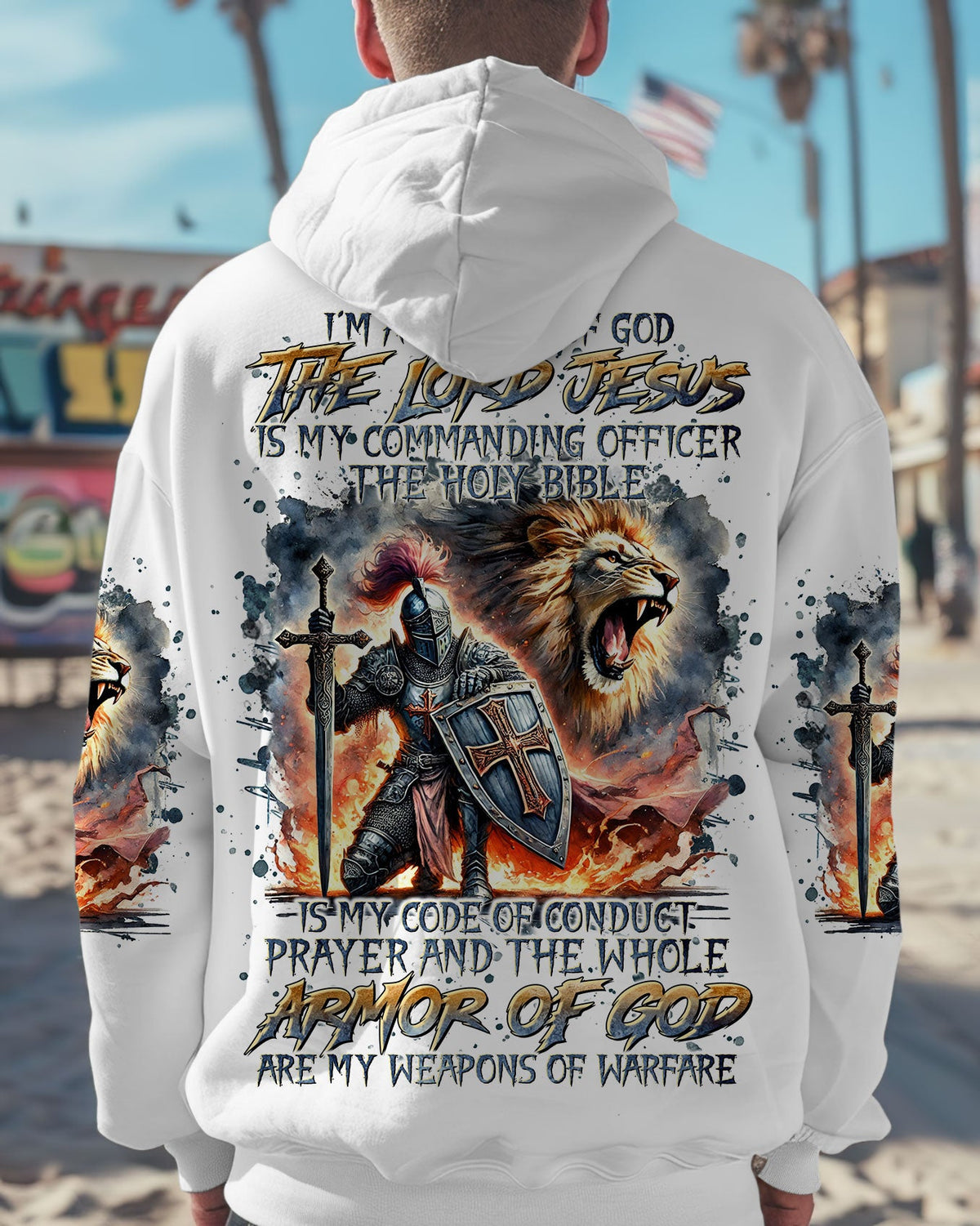 I'm A Warrior Of God Men's All Over Print Shirt - Tltr2409244