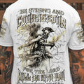 Be Strong And Courageous Men's All Over Print Shirt - Yhln3107241