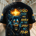 God Has Not Given Me The Spirit Of Fear Men's All Over Print Shirt - Yhhn3007252