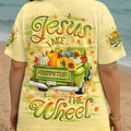 Jesus Take The Wheel Women's All Over Print Shirt - Yhlt0108253