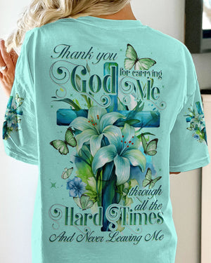 Thank You God Women's All Over Print Shirt - Tytd0909232