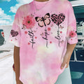 Faith Hope Love Tie Dye Women's All Over Print Shirt - Tltr1307231