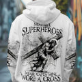 Not All Superheroes Wear Capes Mine Wore A Cross Men's All Over Print Shirt - Tltr1809243