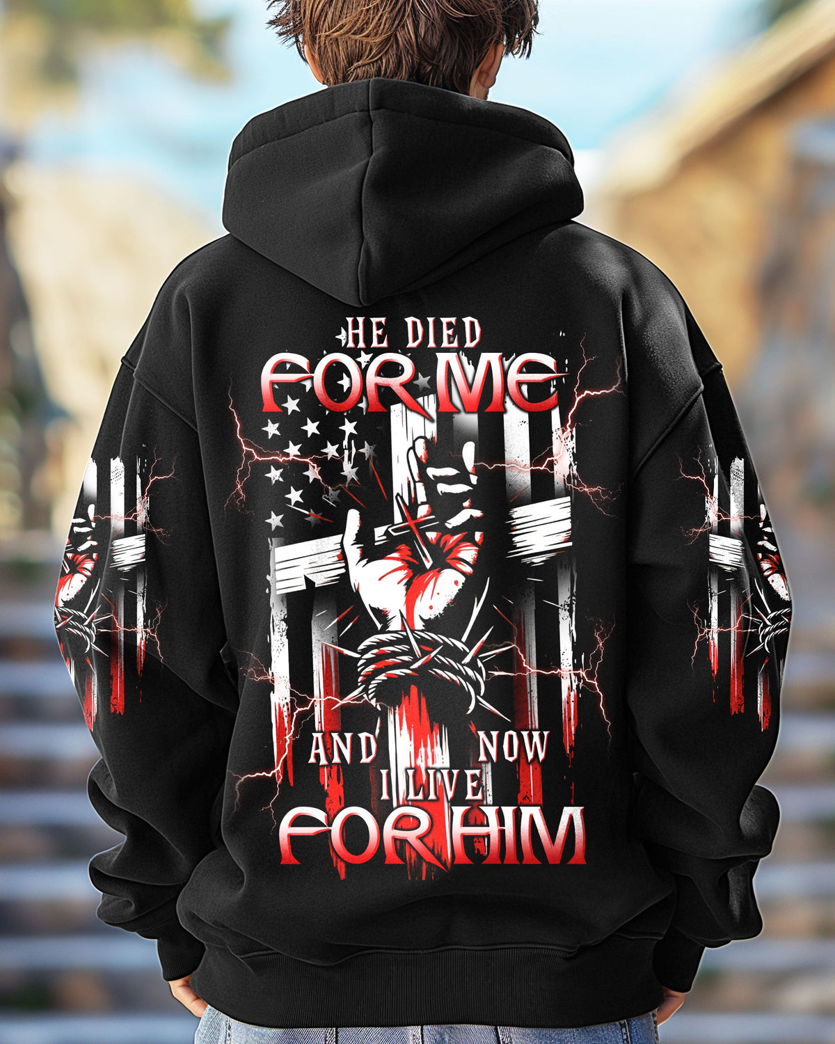 He Died For Me Men's All Over Print Shirt  - Tlnt0702254