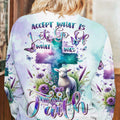 Accept What Is Let Go Of What Was Lamb Women's All Over Print Shirt - Tltr2012231