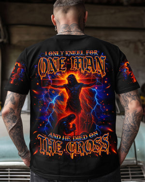 I Only Kneel For One Man Warrior Men's All Over Print Shirt - Tlno2506253