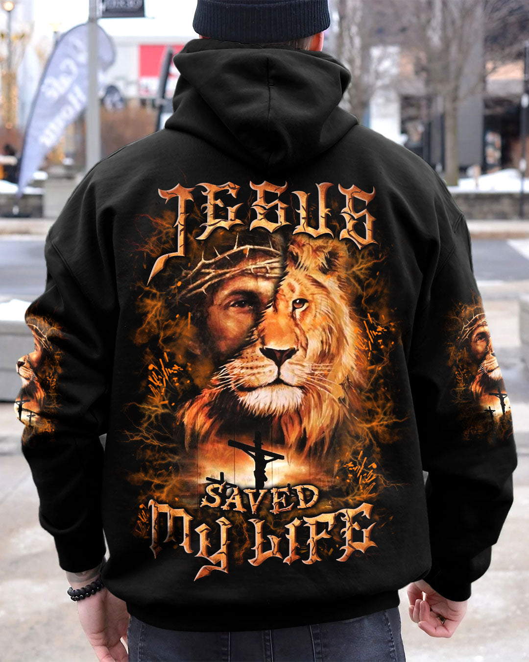 Jesus Saved My Life Men's All Over Print Shirt - Yhln1309242