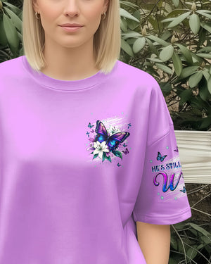 His Mercy Rewrote My Story  Butterfly Women's All Over Print Shirt  - Tlnt0312251