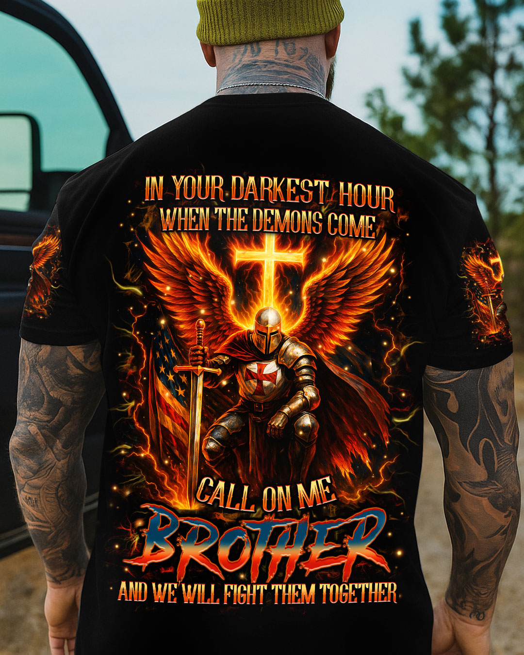 In Your Darkest Hour Men's All Over Print Shirt - Yhhn1809253