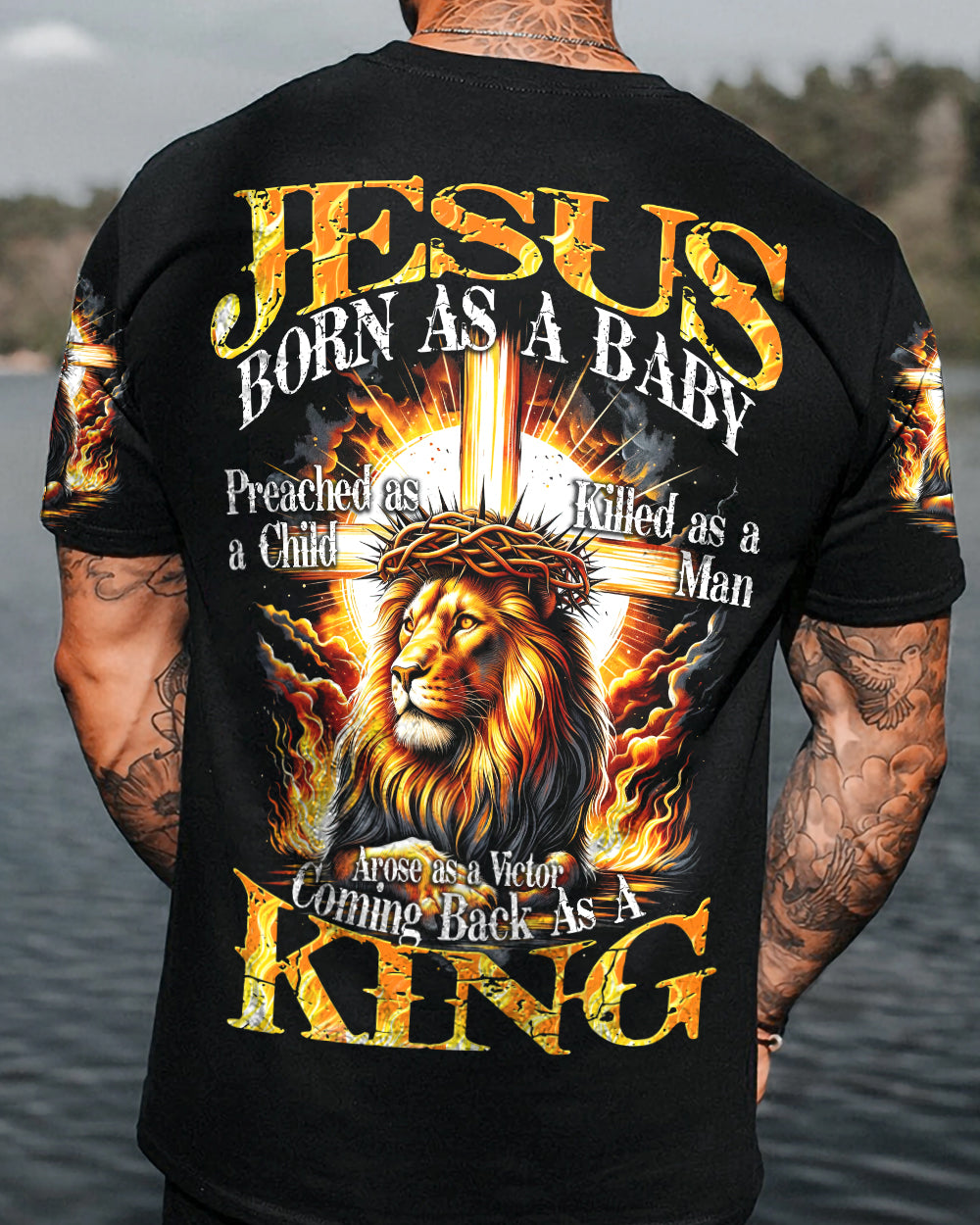 Coming Back As A King Men's All Over Print Shirt - Tytd2501241