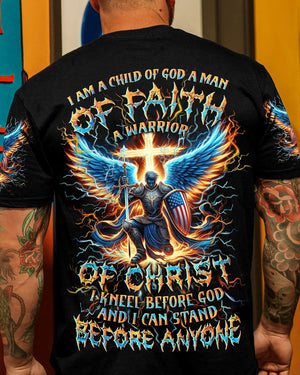 I Am A Child Of God A Man Of Faith Men's All Over Print Shirt - Yhln3105243