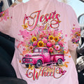 Jesus Take The Wheel Women's All Over Print Shirt - Tlnt0905241