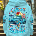 Jesus Take The Wheel Women's All Over Print Shirt - Yhlt2409252