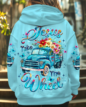 Jesus Take The Wheel Women's All Over Print Shirt - Yhlt2409252