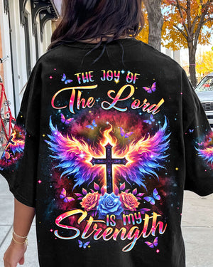 The Joy Of The Lord Cross Wings Women's All Over Print Shirt - Tlnt1206241