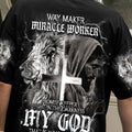 Way Maker Miracle Worker Cross Lion Men's All Over Print Shirt - Tlnt2005242