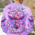 Lord Stood With Me Cross Wings Rose Women's All Over Print Shirt - Tltr0502244