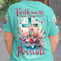 Faith Does Not Make Things Easy Women's All Over Print Shirt - Tytd2810231