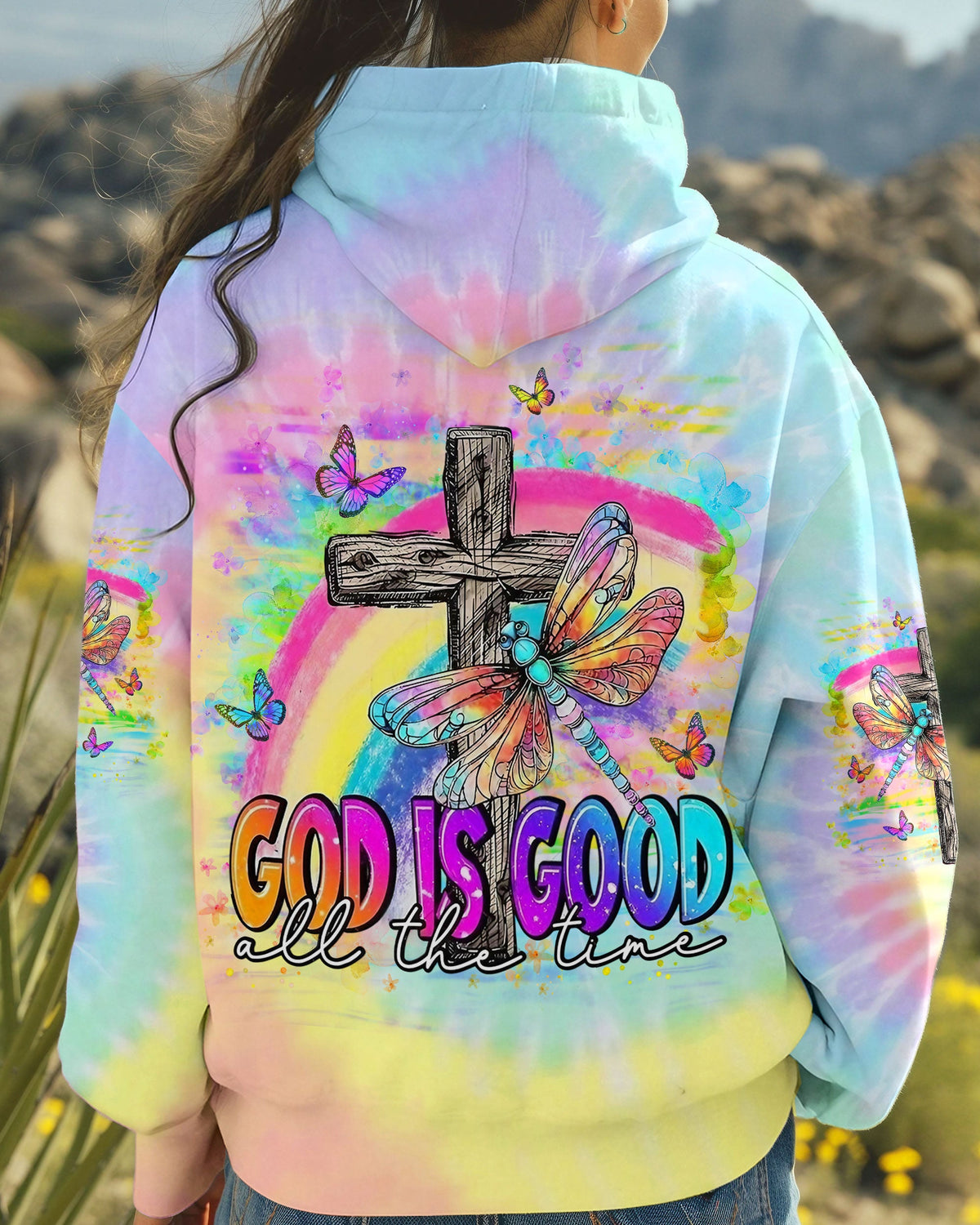 God Is Good All The Time Women's All Over Print Shirt - Yhln1411241