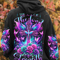 The Joy Of The Lord Cross Wings Rose Women's All Over Print Shirt - Tltr3011232