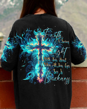 Faith Is Seeing Light Women's All Over Print Shirt - Tlnt1208232