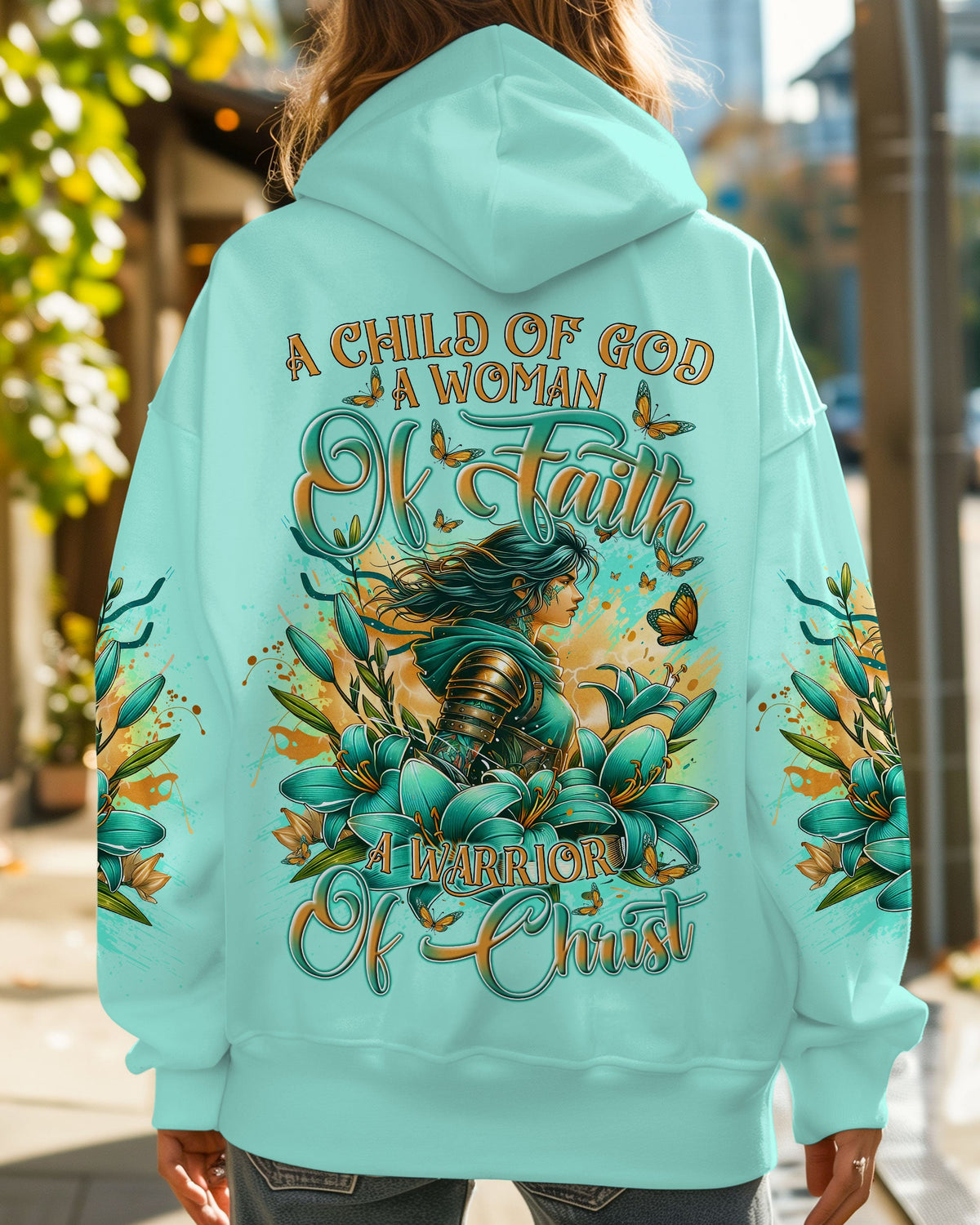 A Child Of God A Woman Of Faith Women's All Over Print Shirt - Tltr0412244