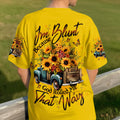I'm Blunt Because God Rolled Me That Way Sunflower Truck Women's All Over Print Shirt - Tltw0312254