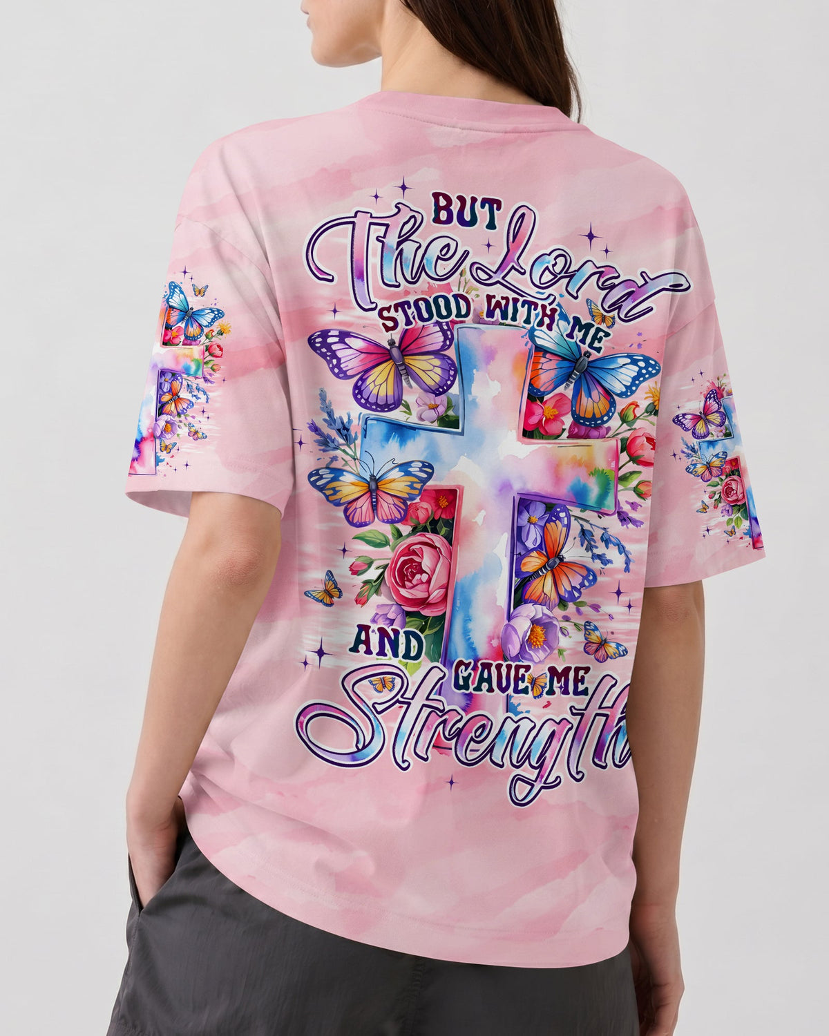 Lord Stood With Me Women's All Over Print Shirt - Typq0307261